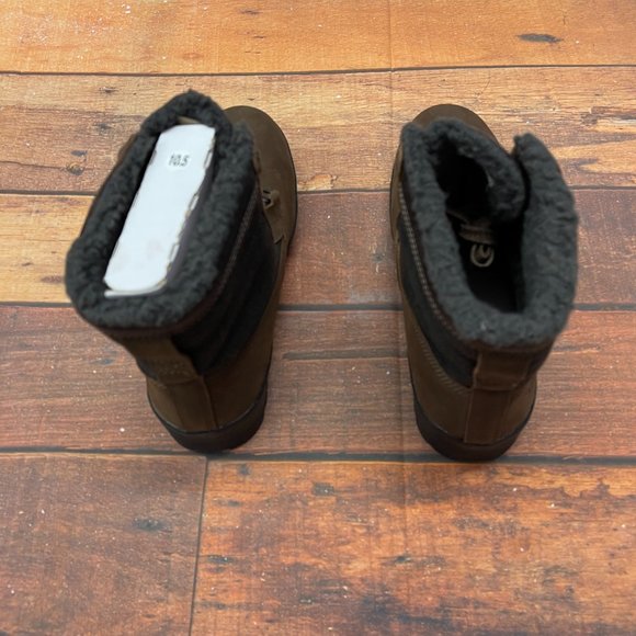 Timberland Men's Spruce Mountain Waterproof Warm Lined Brown Snow Boots - Picture 4 of 5